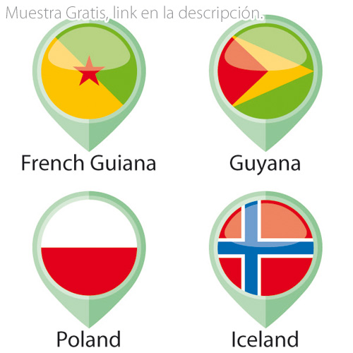 International Flags Sample